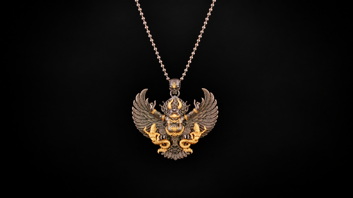 Garuda and the Twin Dragon Maidens: Reading Wings, Serpents, and Symmetry