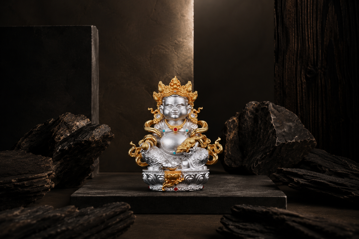Yellow Jambhala Chibi Figurine