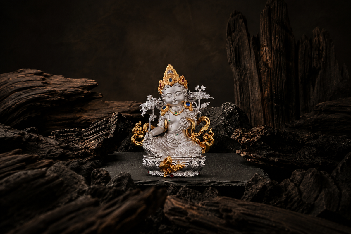 Green Tara Chibi Figurine