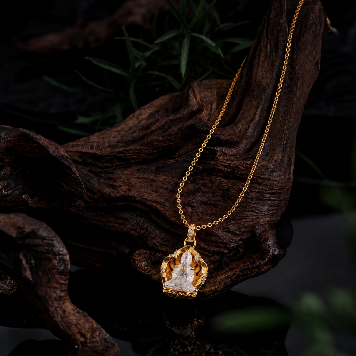 Sanctuary Stupa Pendant